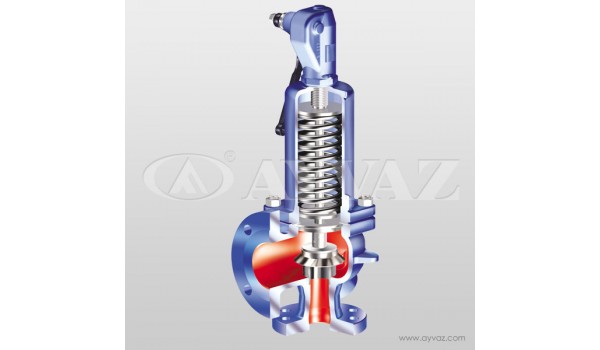 ARI-SAFE 900 Serisi Flanşlı Semi-Nozzle ANSI Emniyet Rahatlatma Ventili